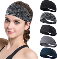 Workout Headbands for Women Men-5Pcs