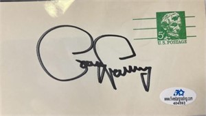 Greg Janney Signed Post Card with COA