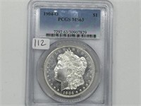 1904 O Morgan Silver Dollar MS63 PCGS