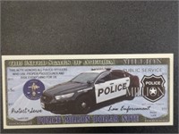Police novelty Banknote