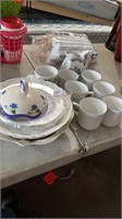 Assortment of Plates and Cups