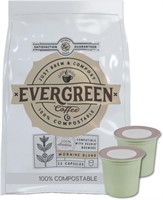 Sealed- EverGreen Compostable Coffee Pods (72 Pods