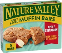 Sealed- NATURE VALLEY Apple Cinnamon Soft Baked Mu