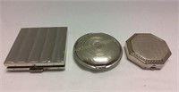 (3) Ladies Compacts