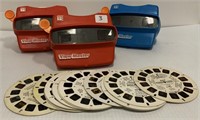 3 Old View Masters & Cards(Mash,Cabbage Patch,etc)