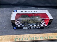 Die cast jeep