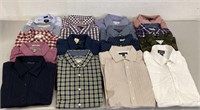 17 Button Up Shirts Size Large