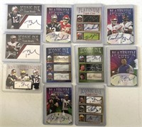 11 Tom Brady iconic Ink. football cards