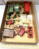 Toy, tractors, and equipment