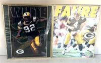 2 Green Bay Packers football print