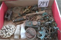 Coral / Pocket Knife / Drawer Pulls Lot