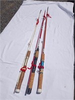 Three Fishing Rods