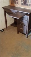 3 Drawer Wooden Desk