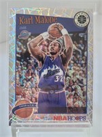 2019-20 NBA Hoops Karl Malone Silver Lazer