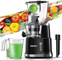 Aeitto Juicer Machine, Slow Masticating Juicer