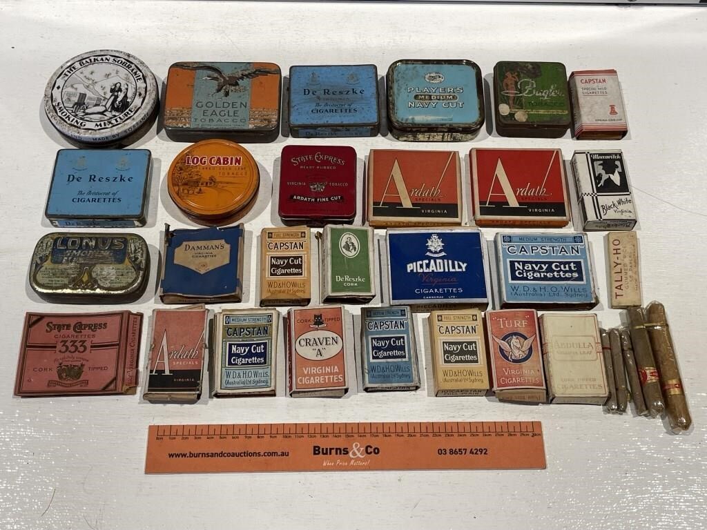 Selection Tobacco Tins, Packets Etc, Inc. TURF,