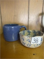 Bybee Mug and small bowl