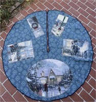 Thomas Kinkade Tapestry Tree Skirt