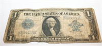 1923 Series Large $1.00 Blue Seal Note Currency