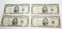 $20.00 Face 1953 Series A Blue Seal Note Currency