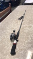 New Fish pistol Zebco 33 combo 5’6” w metal gears