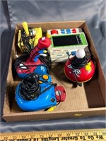 Game controllers, Disney, Spider-Man, SpongeBob