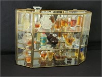 Small Perfumes & Glass Case