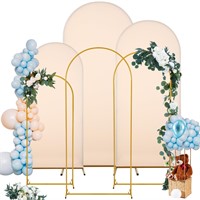 Gisafai Set of 6 Metal Arch Backdrop Stand and Arc