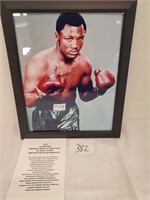 Autographed Frazier Photo