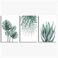 Green Canvas Wall Art for Living Room Bedroom, Mo