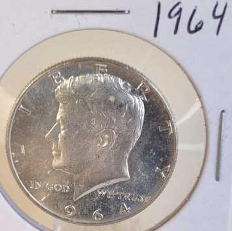 1964 Kennedy Silver Half Dollar