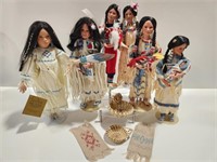 Native American Dolls: J Belle, Danbury Mint