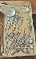 Silver-plated utensils
