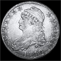 1810 Capped Bust Half Dollar NICELY CIRCULATED