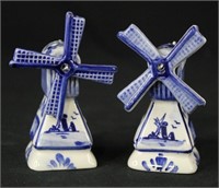 Dutch Windmill Salt & Pepper Shakers