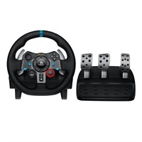 Logitech G29 Driving Force Racing Wheel and Floor