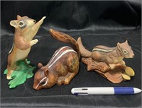 Squirrel Sculptures