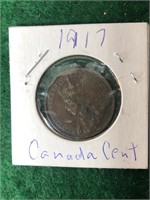 1917 King George Canadian Cent