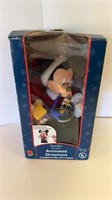 Santa’s Best Animated Mickey Mouse Ornament