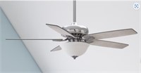 Harbor Breeze 52in Brushed Nickel  Ceiling Fan