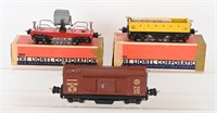 3- LIONEL FREIGHT CARS