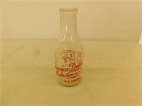 Riverview dairy Caledonia milk bottle