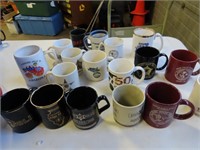 Large coffee mug lot.