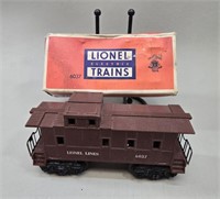 Lionel 6037 Caboose, O Gauge vtg