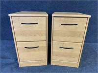 2 DRAWER FILE CABINETS