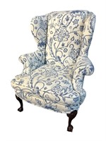 HIGH QUALITY CHIPPENDALE WINGBACK CHAIR