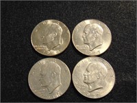 (4)  Eisenhower Dollars