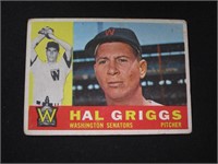 1960 TOPPS #244 HAL GRIGGS SENATORS