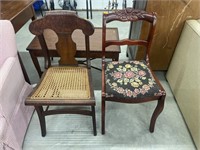 2 vintage chairs