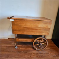 Wooden Tea Cart